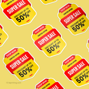 Custom Shape Sticker Printing