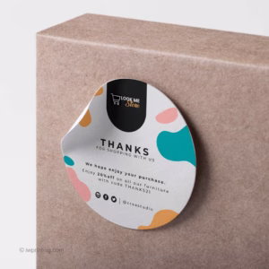 print circle stickers