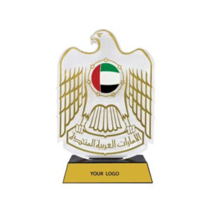 UAE Falcon Crystal with Printing