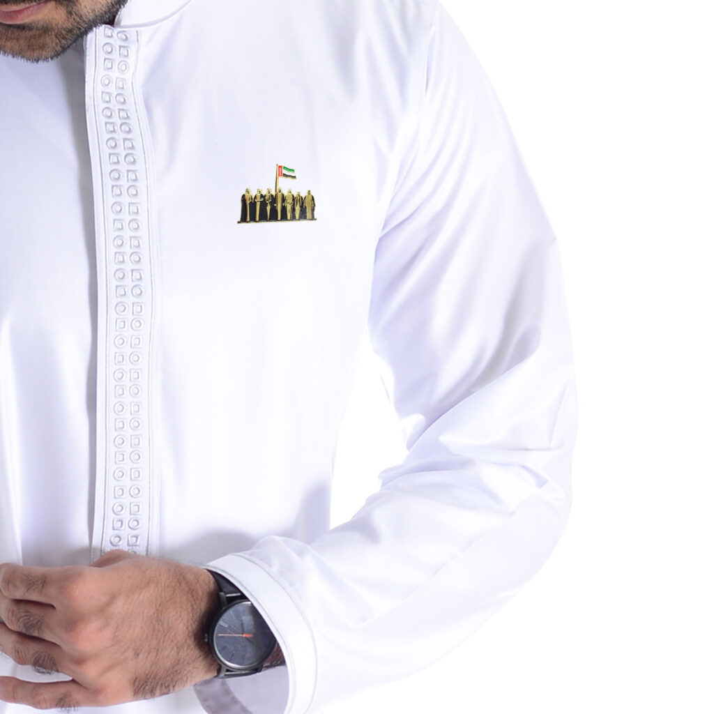 UAE Flag Metal Badges