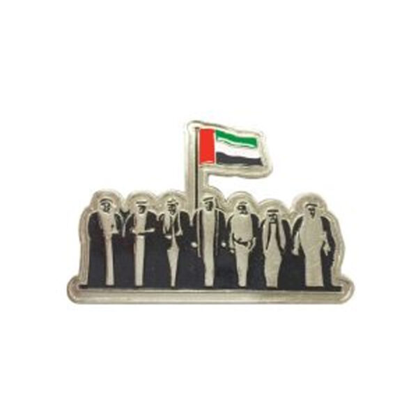UAE Flag Metal Badges with Magnet - Image 2