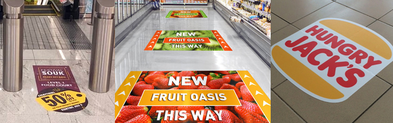 Floor Sticker Printing in Dubai