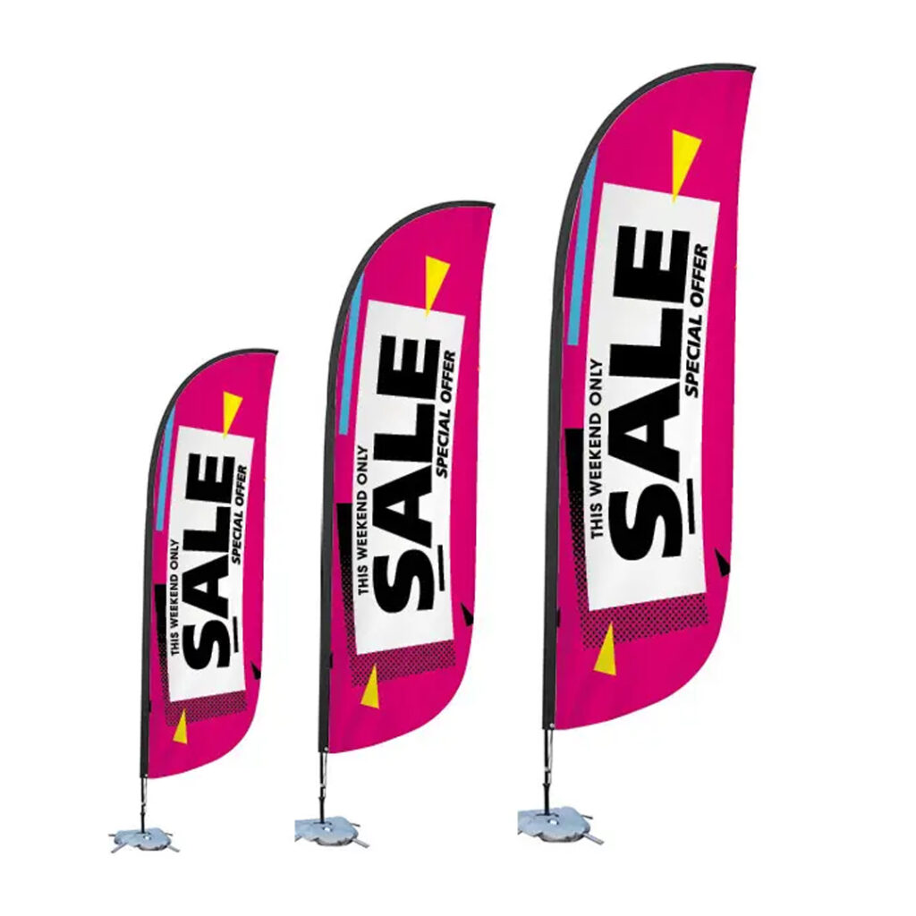 Sail Flags Printing in UAE IWPrinting.com