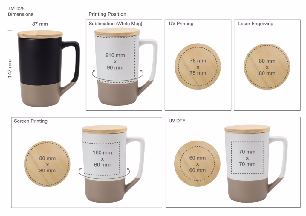 IWPrinting Mug Printing in Dubai