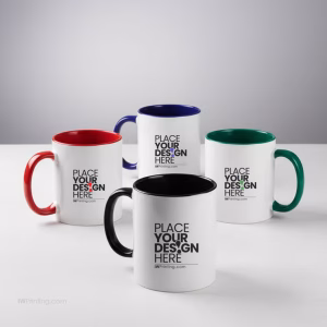 Two Colour Mug Printing in Dubai