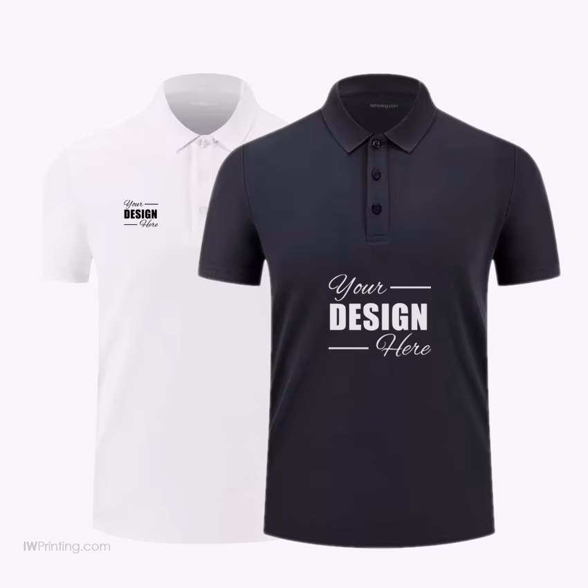 Polo Cotton T-Shirt Printing in Dubai
