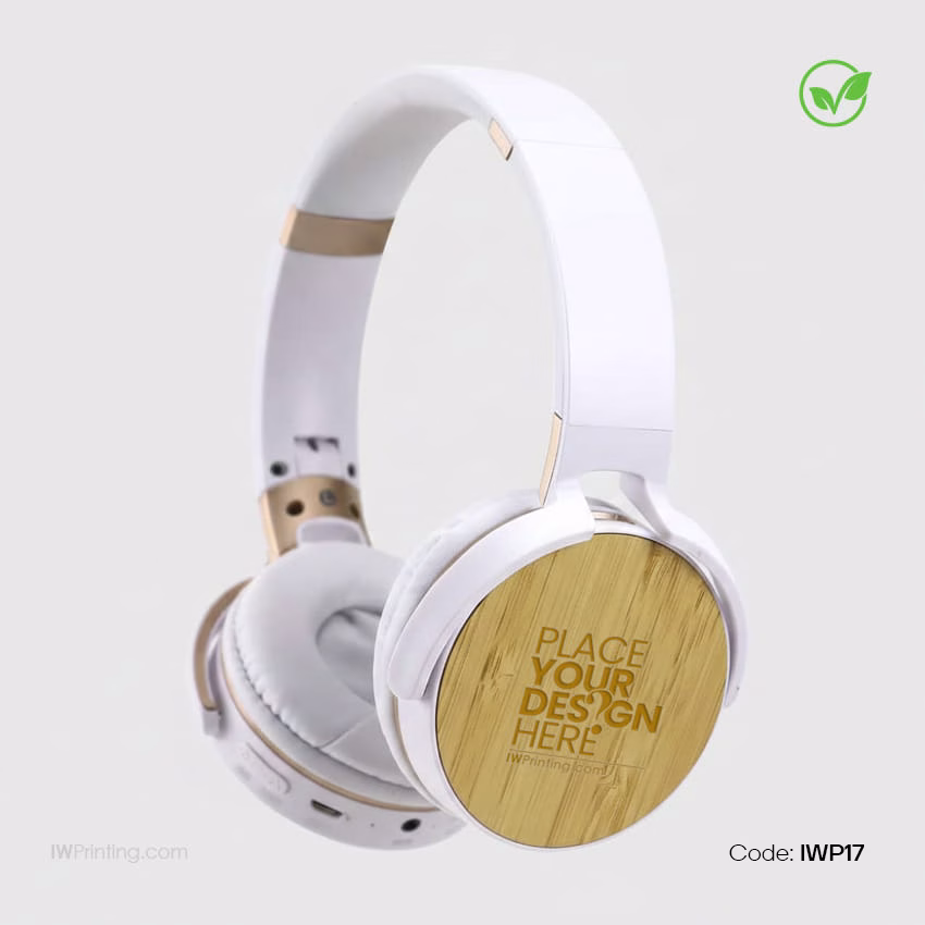 Bluetooth Headphone 5.0, Microphone, Radio & Card slot IWPrinting.com _Best Corporate Gifts Agency in UAE