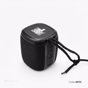 Portable Bluetooth Speakers, Light-Up Logo, Hands-Free Call with Lanyard IWPrinting