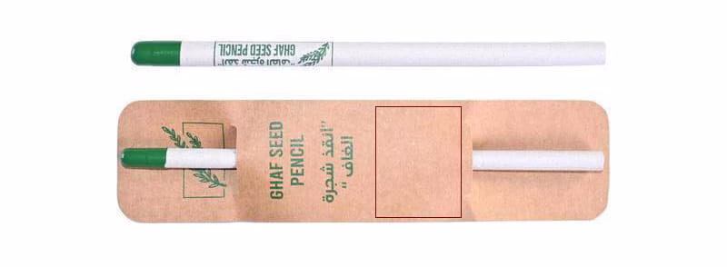 Plantable Ghaf Seed Pencil Printing in the UAE