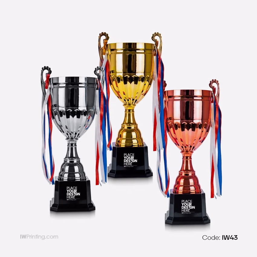 Trophy with Ribbon in Dubai - IWPrinting.com