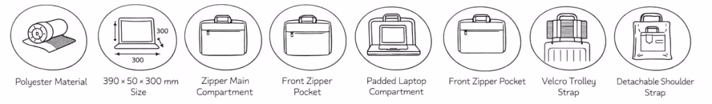 Laptop Bag Printing in Dubai - IWPrinting.com Complete Online Printing Corporate Gifts Shop