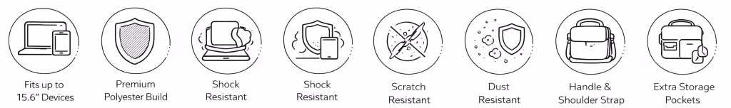 Laptop Bag with Shoulder Strap - Online Printing IWPrinting.com