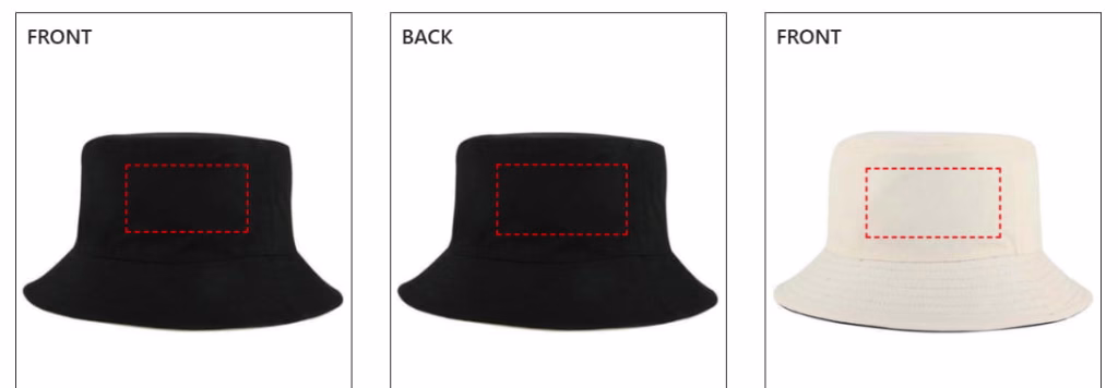 Premium Reversible Canvas Bucket Hat - Order Online - IWPrinting.com