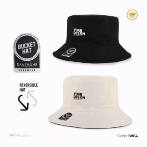 Premium Reversible Canvas Bucket Hat - Order Online - IWPrinting.com