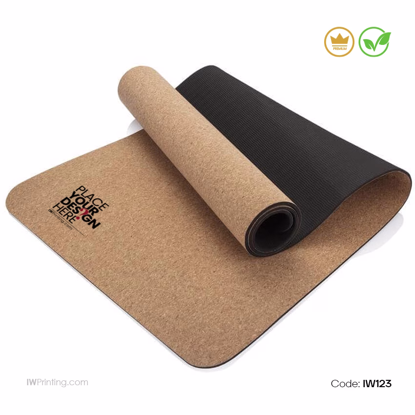 Cork Performance Yoga Mat in UAE - Order online IWPrinting.com