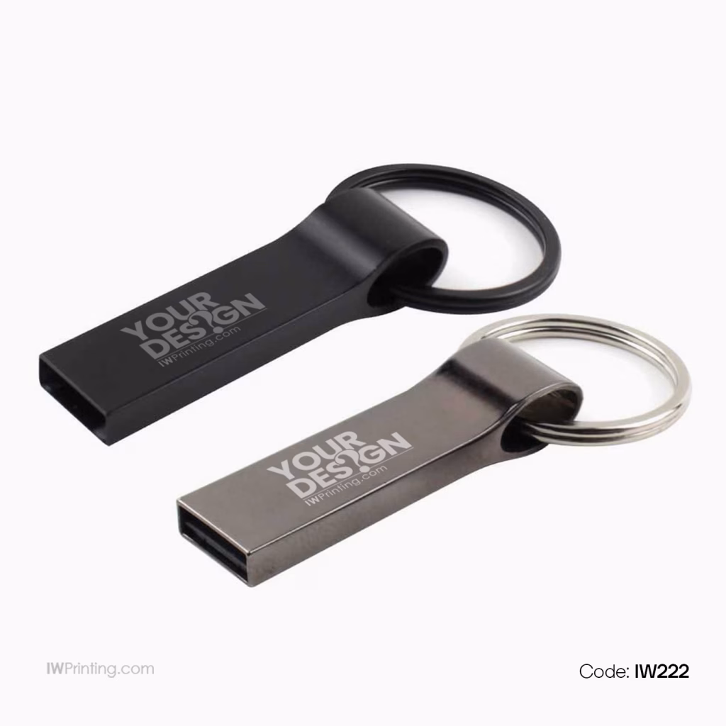 Metal USB Flash with Key Chain
