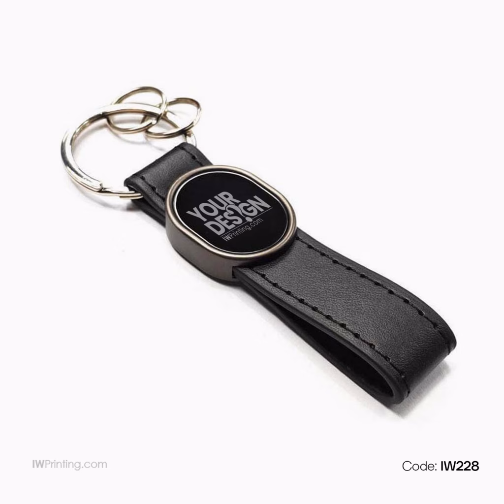 PU and Metal Keychain Printing in Dubai - Urgent Printing IWPrinting.com