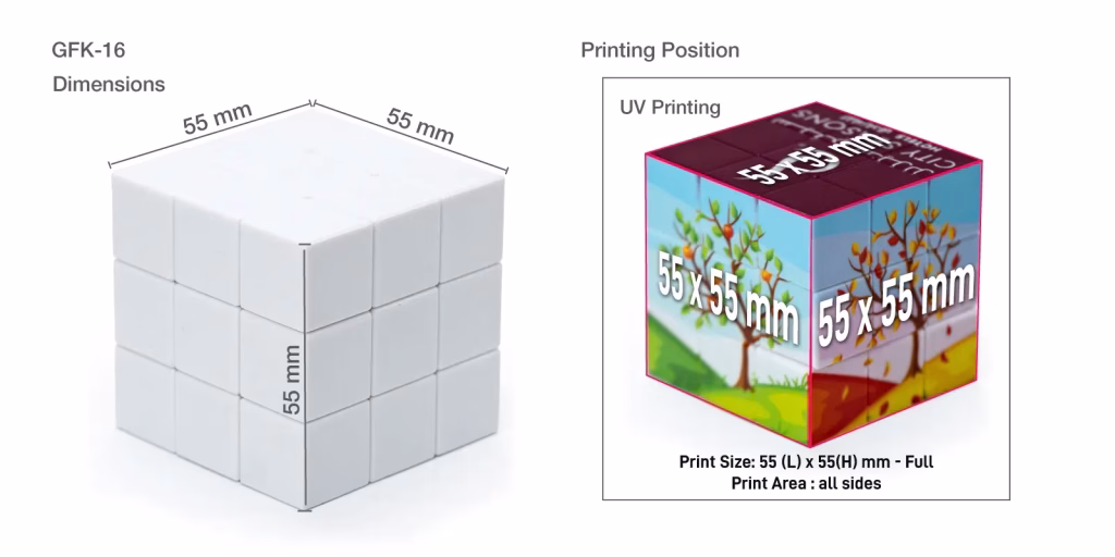 Promotional Rubik’s Cube Printing in Dubai