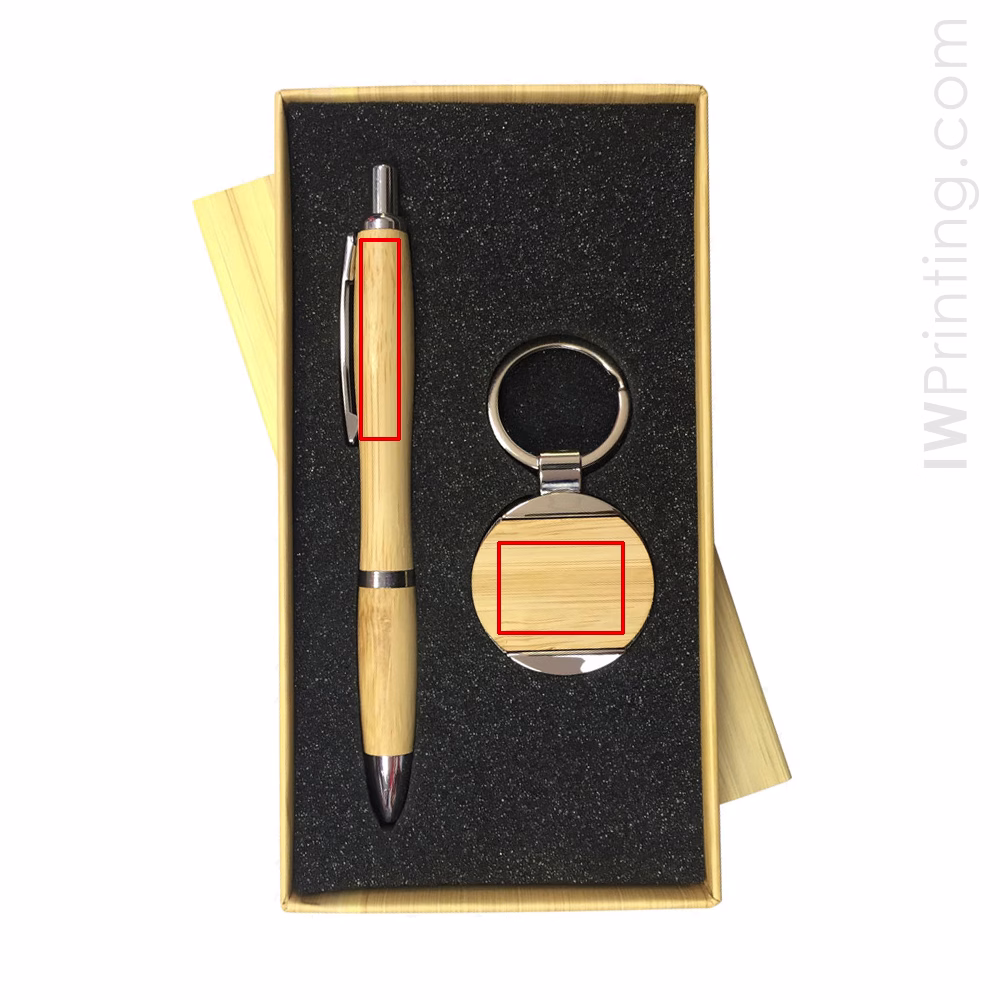 Eco-Friendly Gift Sets – Keychain & Pen