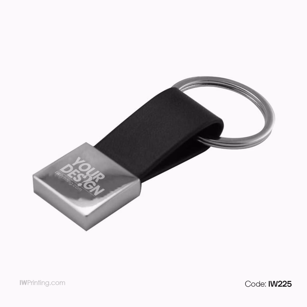 Metal Keychain with Strap in Dubai - IWPrinting.com