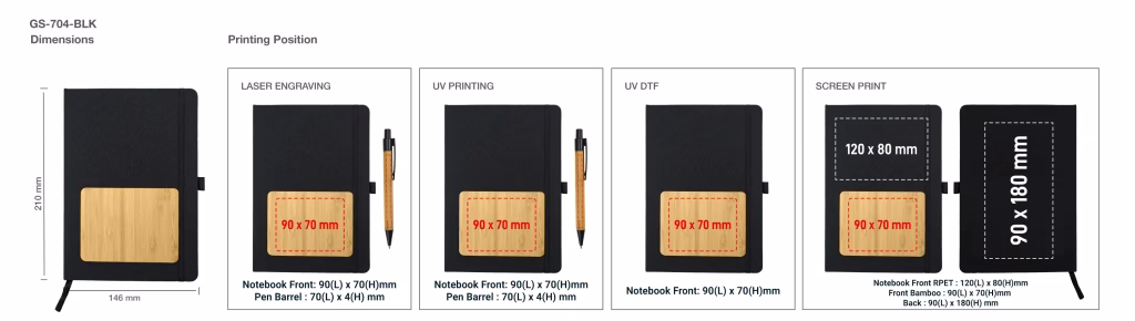 Notebook with Pen Gift Sets in Dubai - Order online IWPrinting.com