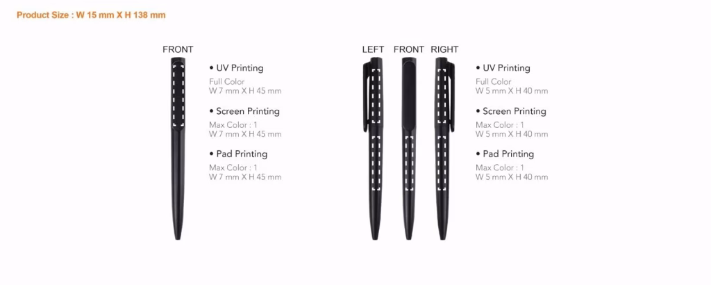 Premium Plastic Pen Printing in Dubai - Best Pen Printing agency in Dubai