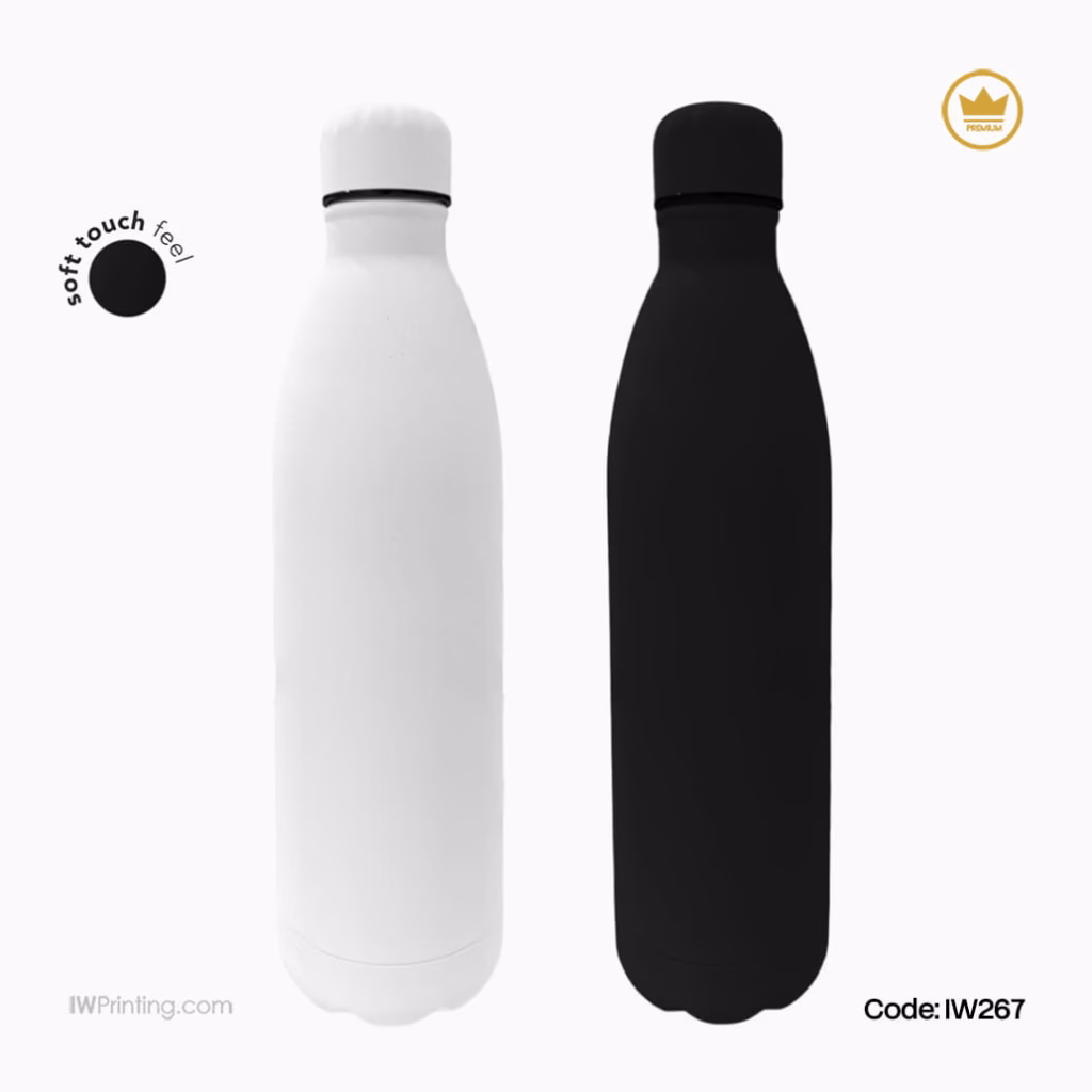 Soft Touch Water Bottle Printing in Dubai