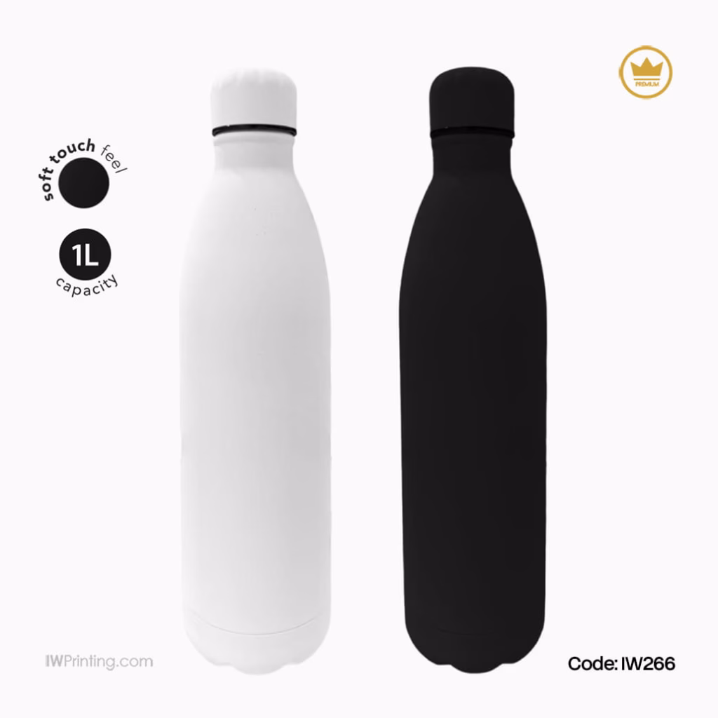 Soft Touch Water Bottle Printing in UAE