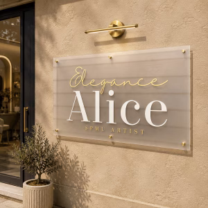 Acrylic Wall Signage Printing in Dubai