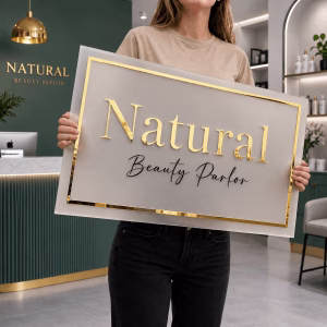 Acrylic Wall Signage Printing in Dubai