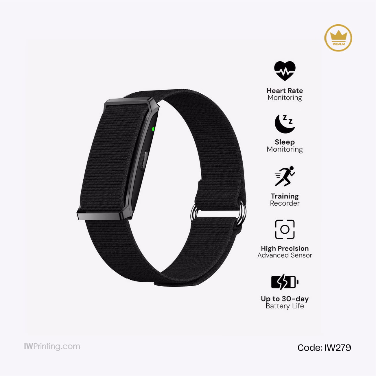 FITBAND Screenless Health & Fitness Band