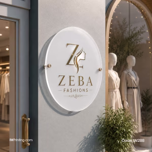 Premium Acrylic Signboard for Office in Dubai - Online Printing signage Agency in UAE