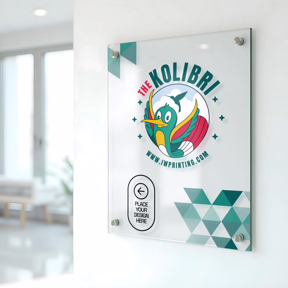 Premium Transparent Acrylic Signage