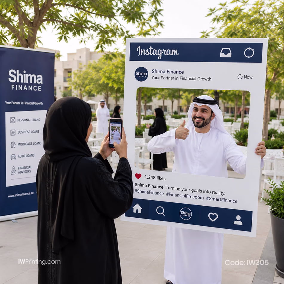 Instagram Photo Frame Printing Dubai - Order Online IWPrinting.com Photo Forex Frame