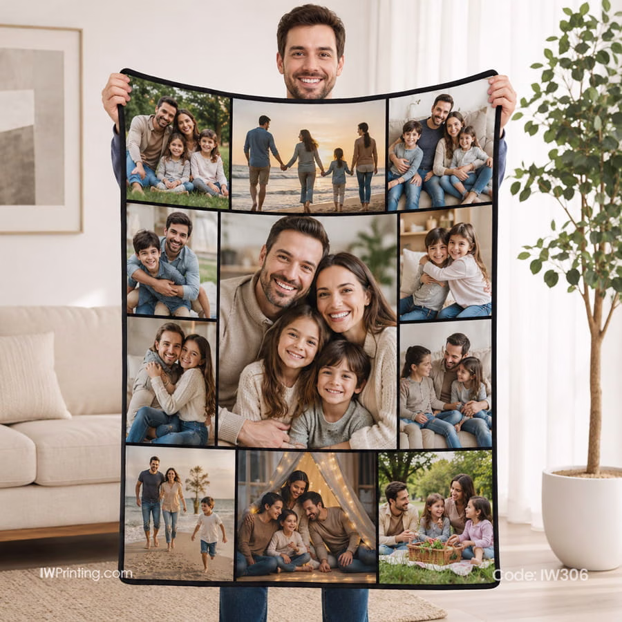 Personalized Blanket Printing Dubai