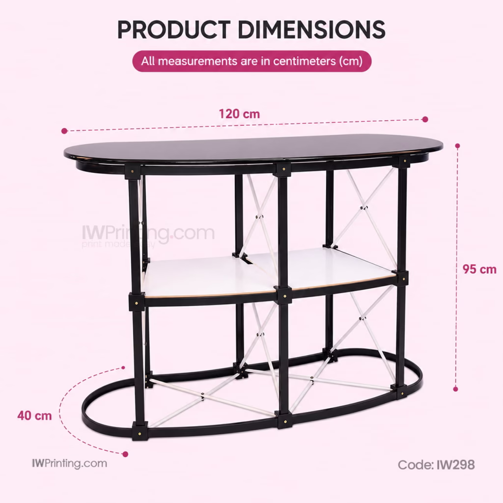 Promotional Display Counter in Dubai - Order Online Promotional Table - Fast Delivery - IWPrinting.com