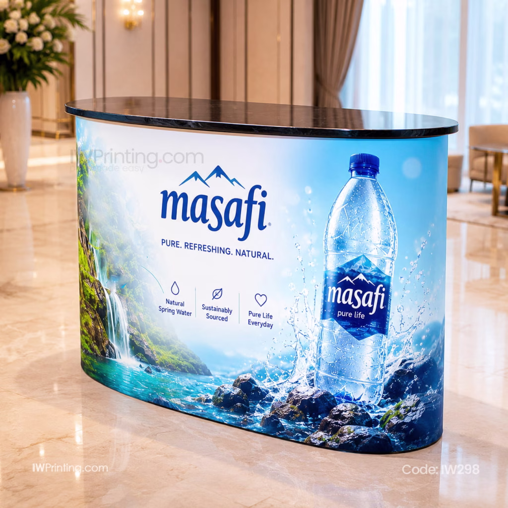 Promotional Display Counter in Dubai - Order Online Promotional Table - Fast Delivery - IWPrinting.com