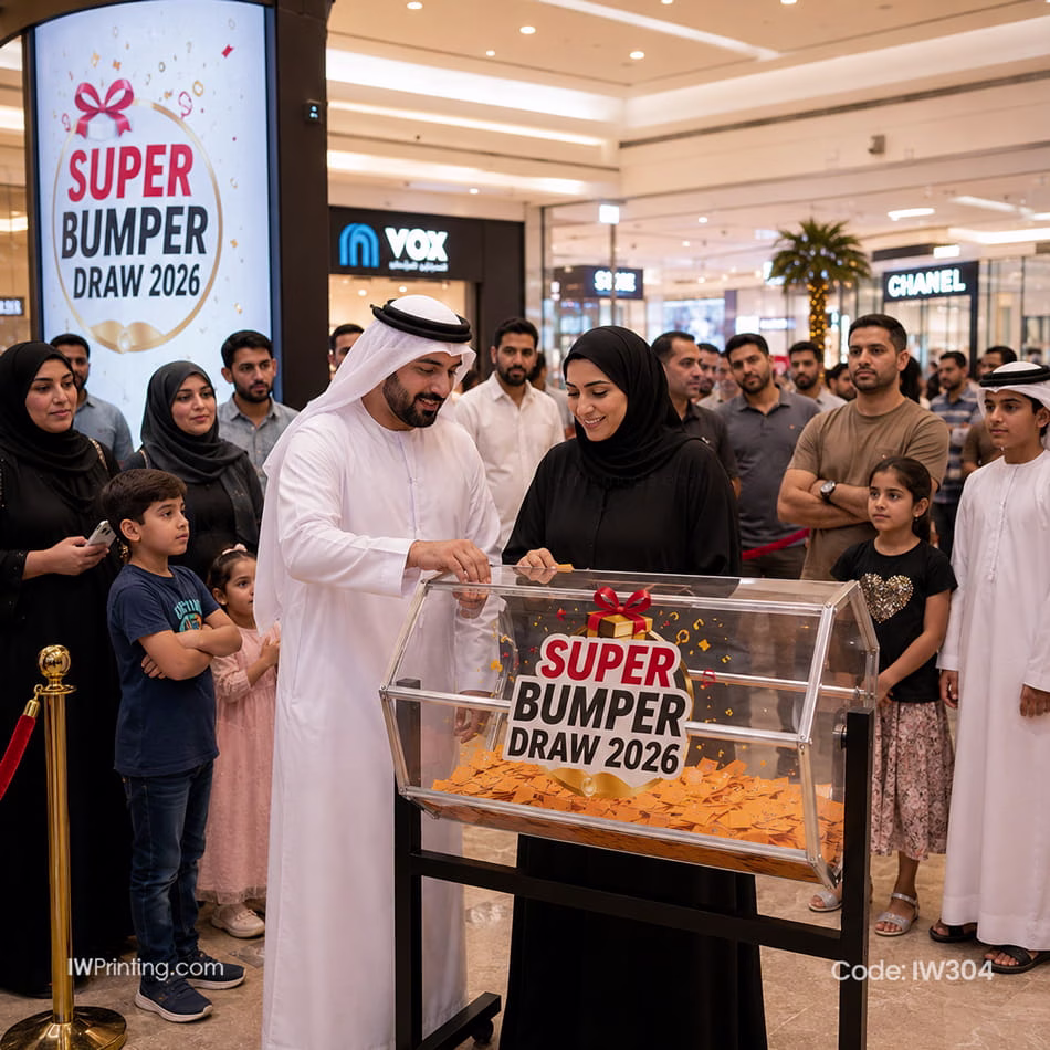 Rotating Raffle Drum Supplier UAE - Order thru Online today - fast Delivery