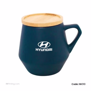 Mug with Bamboo Lid Printing in Fujairah - Order online IWPrinting.com