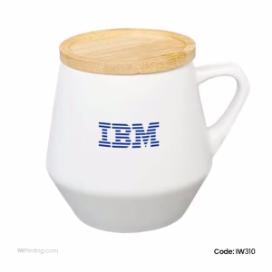 Mug with Bamboo Lid Printing in Fujairah - Order online IWPrinting.com