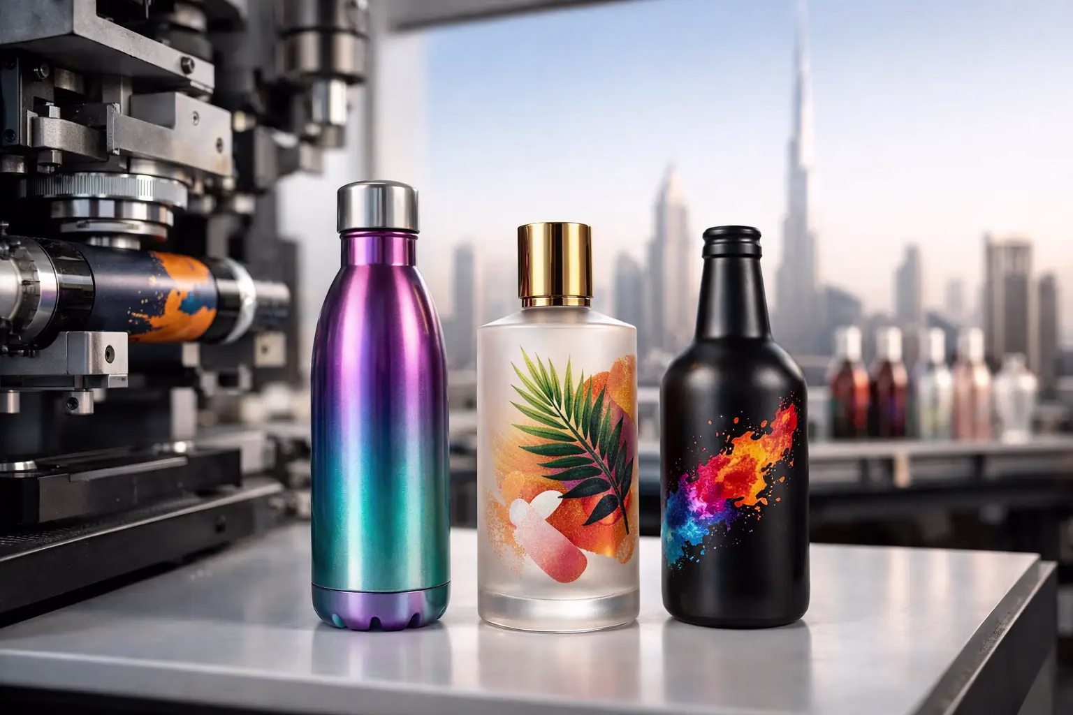 Bottles Printing in Dubai for Brands That Stand Out