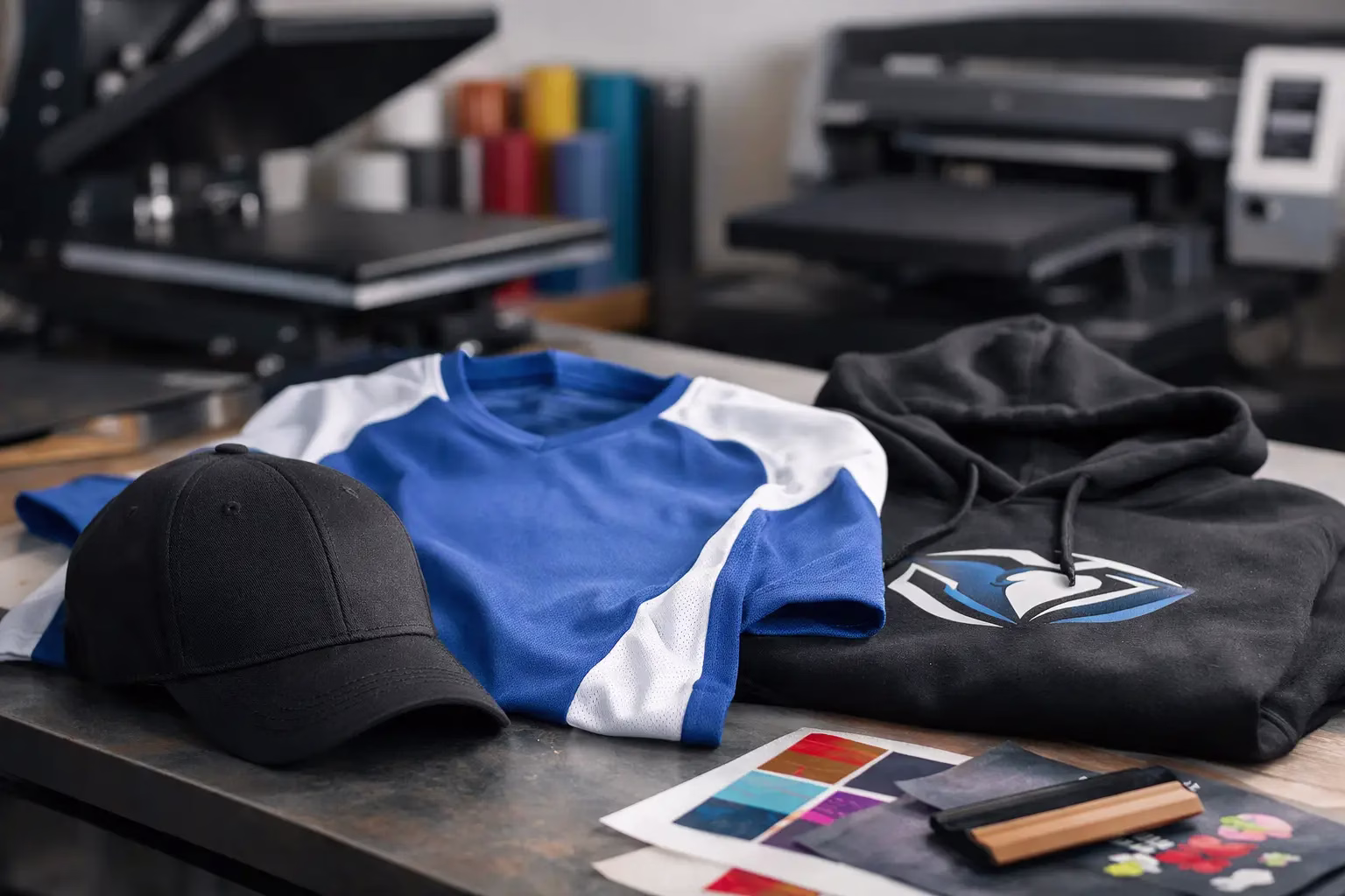 Cap, Jersey, Hoodie & Sportswear Printing