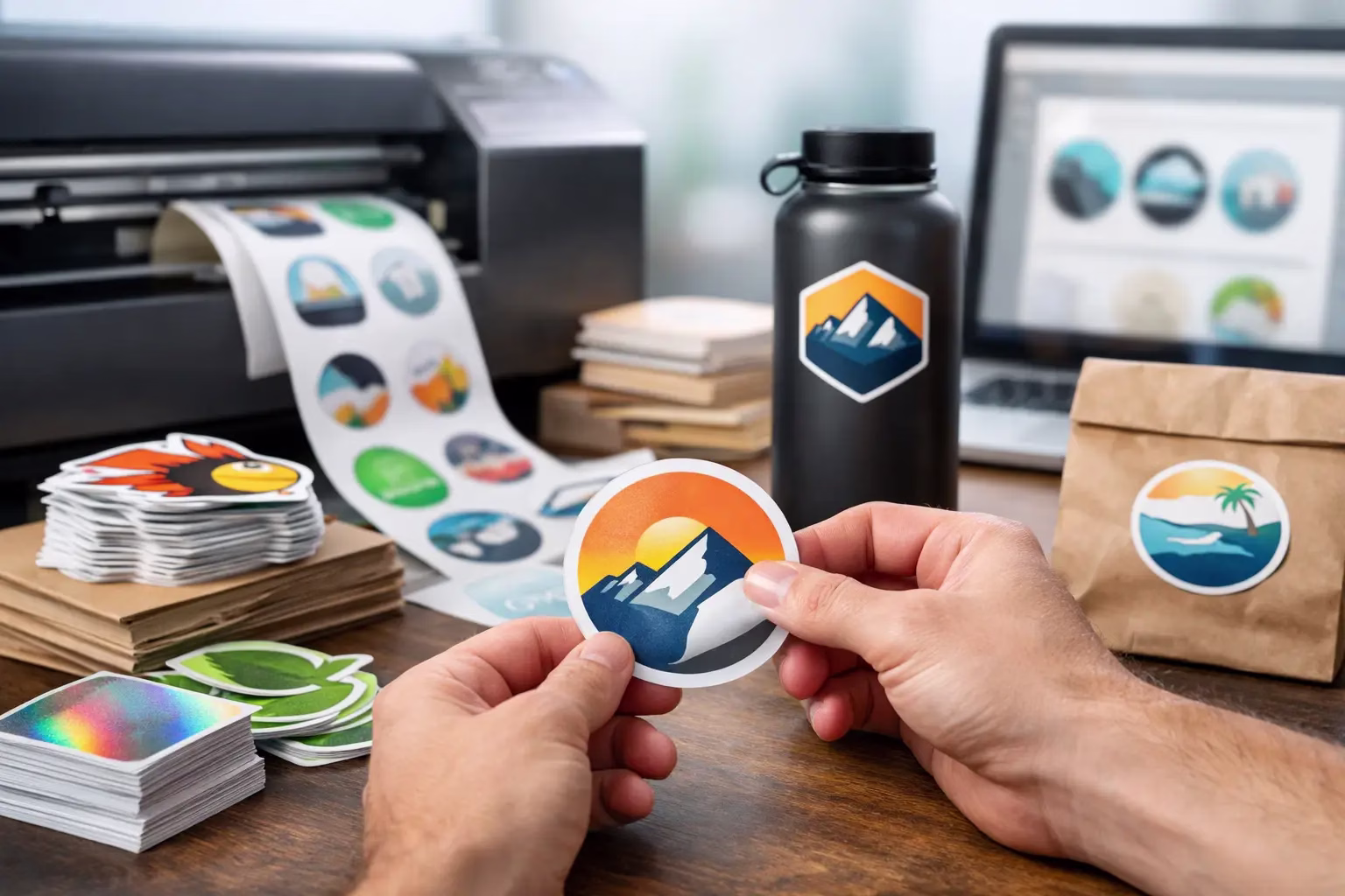 Printing Stickers That Work Harder for Your Brand