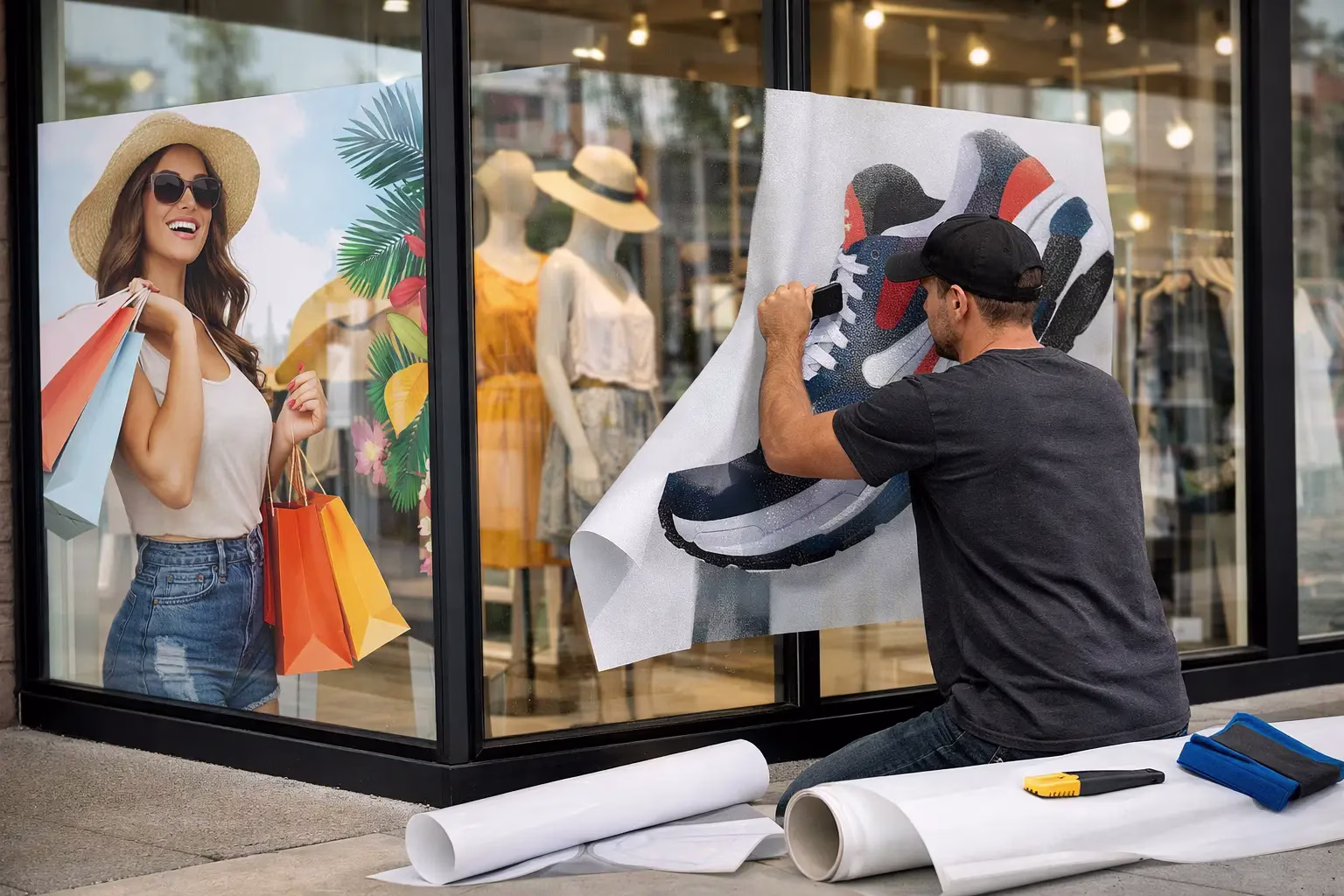 Retail Window Graphics Guide for Better Storefronts