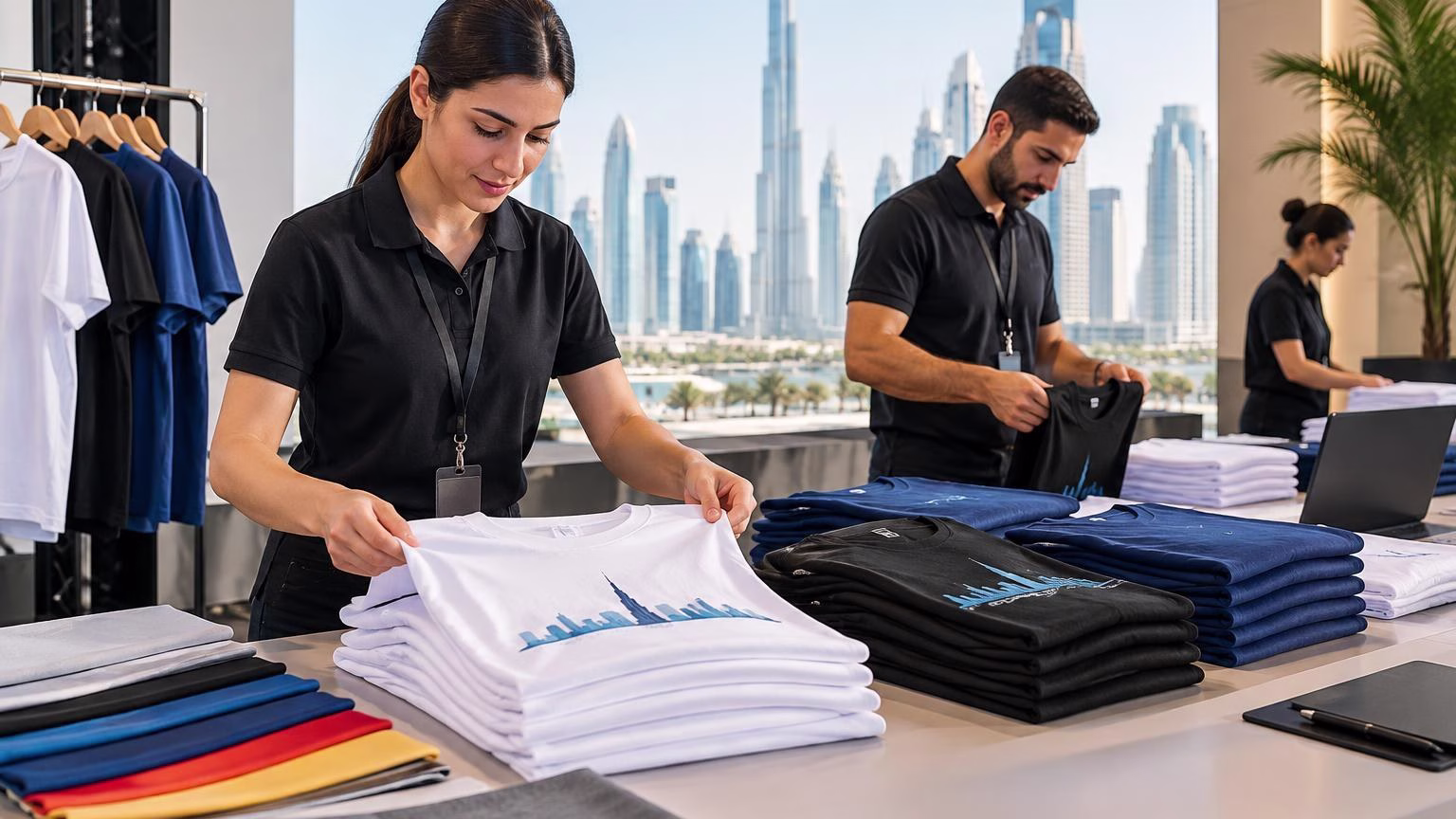 impressão urgente de camisetas no Dubai – IWPrinting
