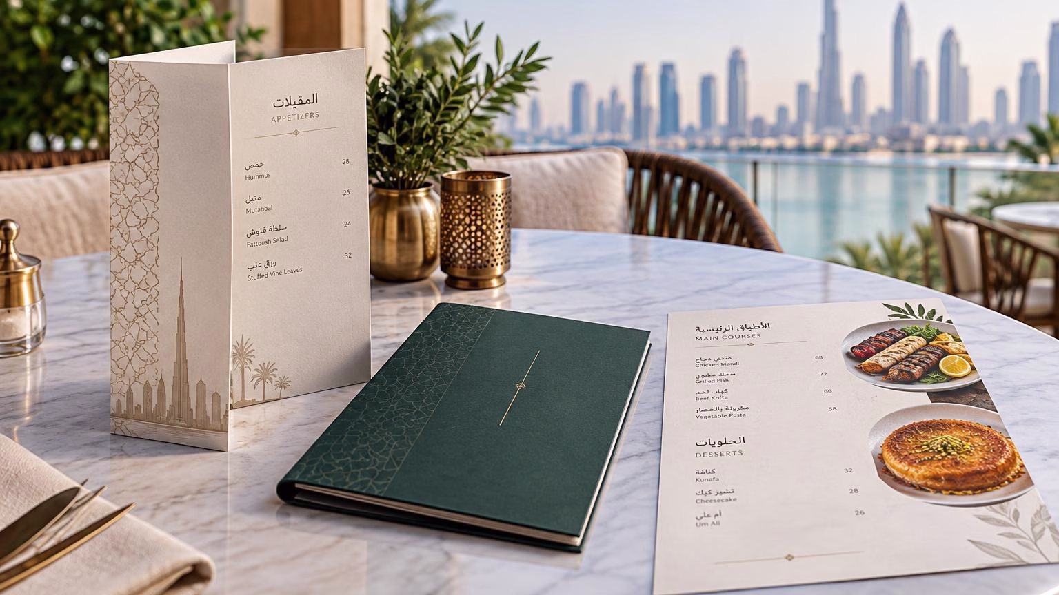 restaurant menu printing Dubai – IWPrinting